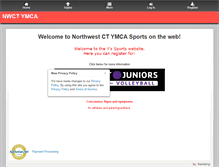 Tablet Screenshot of nwctysports.org